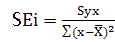 斜率標(biāo)準(zhǔn)誤計(jì)算公式
